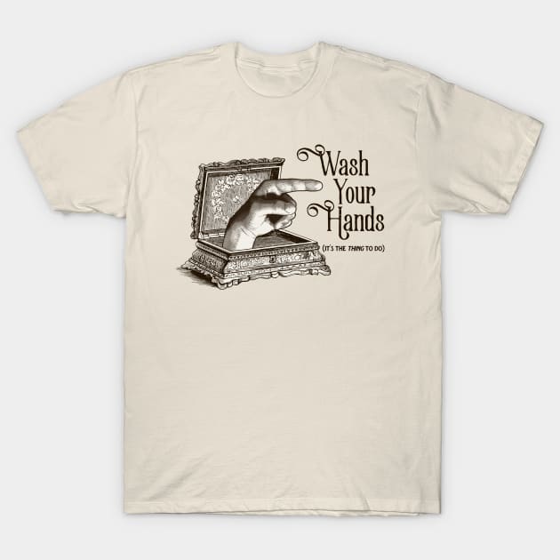 Wash Your Hands T-Shirt by sticks and bones vintage